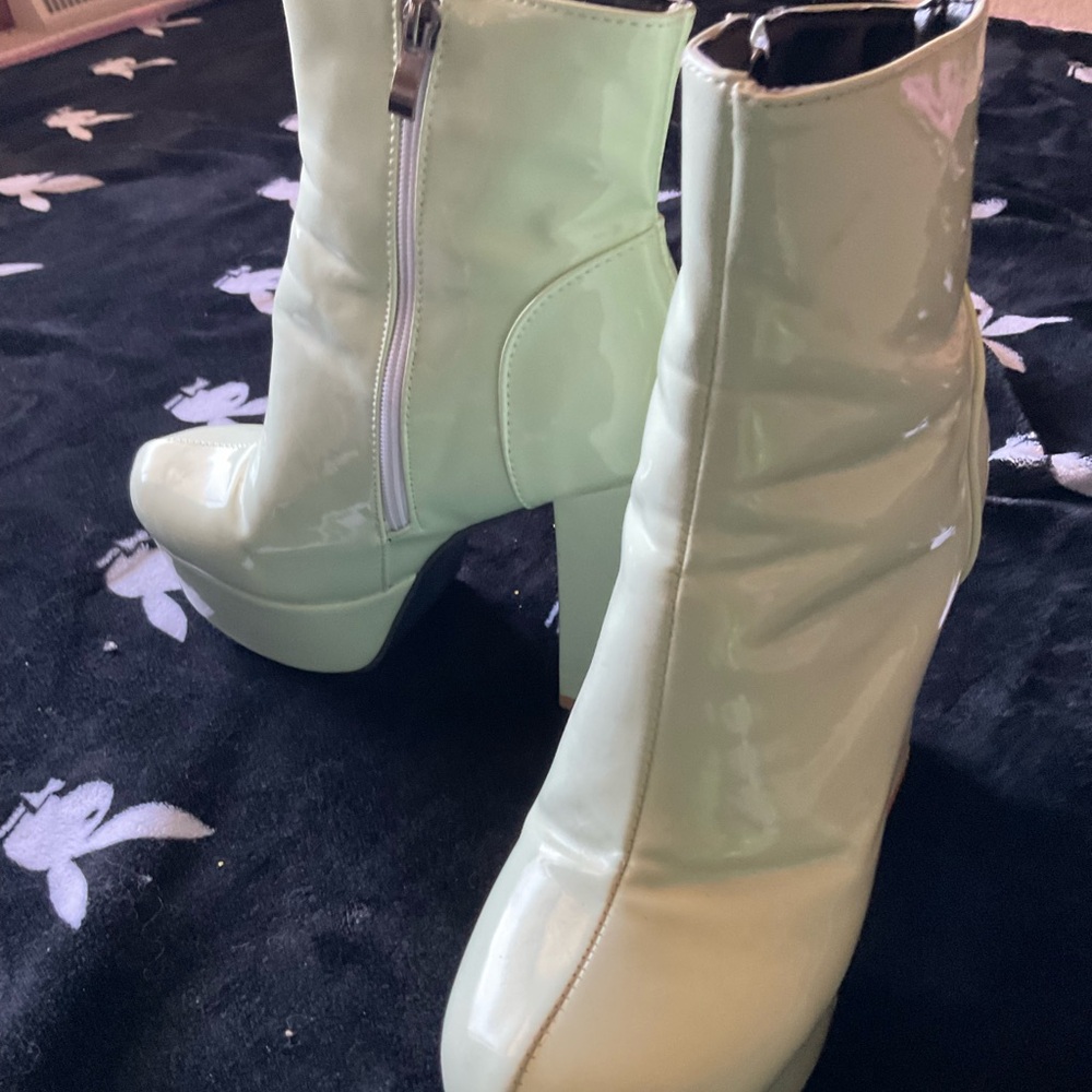 Stylish white  Ankle Boots